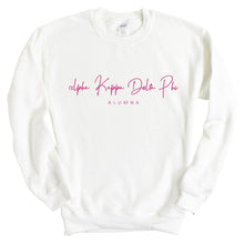 Load image into Gallery viewer, Alpha Kappa Delta Phi Vintage Alumna Crewneck Sweatshirt - Kite and Crest
