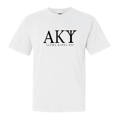 Alpha Kappa Psi Classic Comfort Colors T-Shirt - Kite and Crest