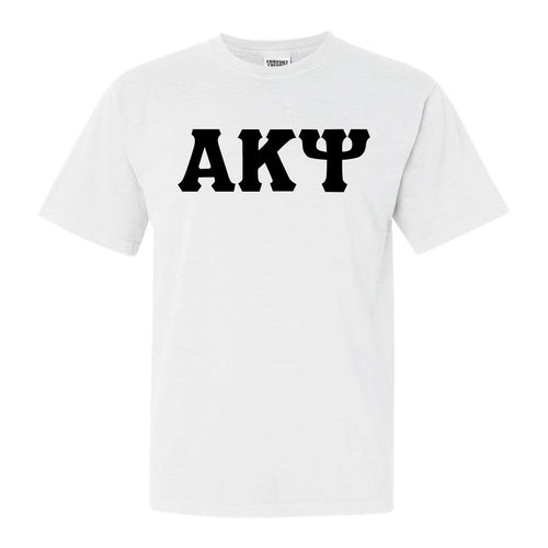 Alpha Kappa Psi Keeping it Simple Comfort Colors T-Shirt - Kite and Crest