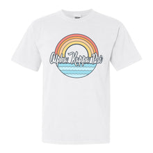 Load image into Gallery viewer, Alpha Kappa Psi Seas the Day Comfort Colors T-Shirt - Kite and Crest
