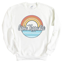 Load image into Gallery viewer, Alpha Kappa Psi Seas the Day Sweatshirt - Fraternity Crewneck Sweatshirt - Kite and Crest
