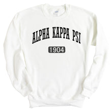 Load image into Gallery viewer, Alpha Kappa Psi Weekender Sweatshirt - Fraternity Crewneck Sweatshirt - Kite and Crest
