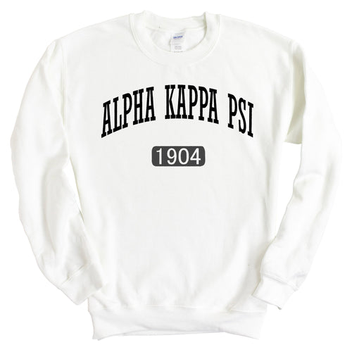 Alpha Kappa Psi Weekender Sweatshirt - Fraternity Crewneck Sweatshirt - Kite and Crest