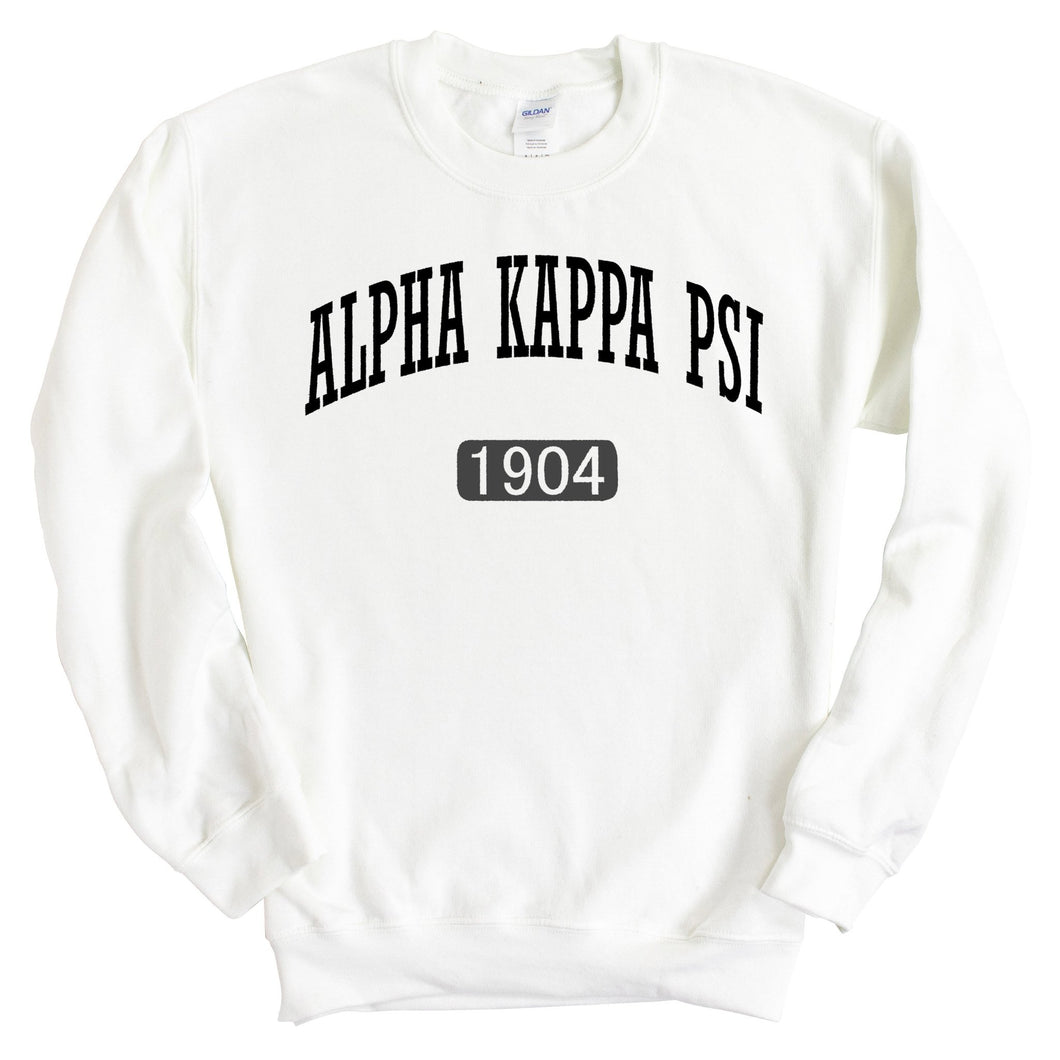 Alpha Kappa Psi Weekender Sweatshirt - Fraternity Crewneck Sweatshirt - Kite and Crest