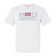 Load image into Gallery viewer, Alpha Phi Omega Candidate Comfort Colors T-Shirt - Kite and Crest
