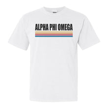 Load image into Gallery viewer, Alpha Phi Omega Lets Race Comfort Colors T-Shirt - Kite and Crest
