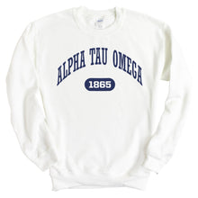 Load image into Gallery viewer, Alpha Tau Omega Sweatshirt - ATO Fraternal Arch Crewneck Sweatshirt - Kite and Crest
