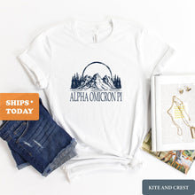 Load image into Gallery viewer, T-Shirt | Epic Mountains Shirt | Sorority Gift Idea
