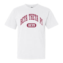 Load image into Gallery viewer, Beta Theta Pi Comfort Colors T-Shirt - Beta Large Athletic Shirt - Kite and Crest
