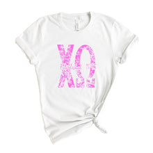 Load image into Gallery viewer, Chi Omega Pink Floral Sorority T-Shirt - Kite and Crest
