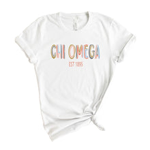 Load image into Gallery viewer, Chi Omega T-shirt - Chi O Cooper Tee - Kite and Crest
