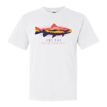 Load image into Gallery viewer, Chi Psi Fishing Comfort Colors T-Shirt - Fraternity Tee - Kite and Crest
