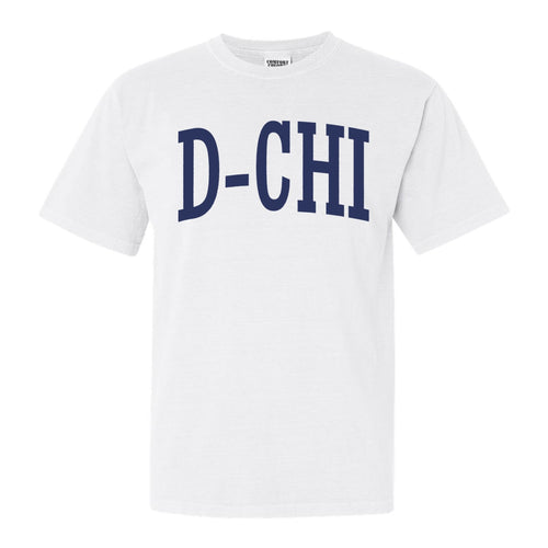 Delta Chi Comfort Colors T-Shirt - DCHI Intrinsic Lettered Shirt - Kite and Crest