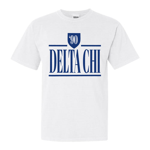 Delta Chi Comfort Colors T-Shirt - DCHI Shield Shirt - Kite and Crest