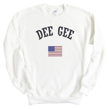 Load image into Gallery viewer, Delta Gamma Sweatshirt - Dee Gee (DG) USA Crewneck Sweatshirt - Kite and Crest
