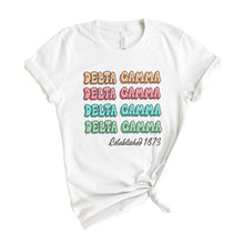 Load image into Gallery viewer, Delta Gamma T-shirt - Dee Gee (DG) Stencil Tee - Kite and Crest
