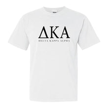 Load image into Gallery viewer, Delta Kappa Alpha Classic Comfort Colors T-Shirt - Kite and Crest
