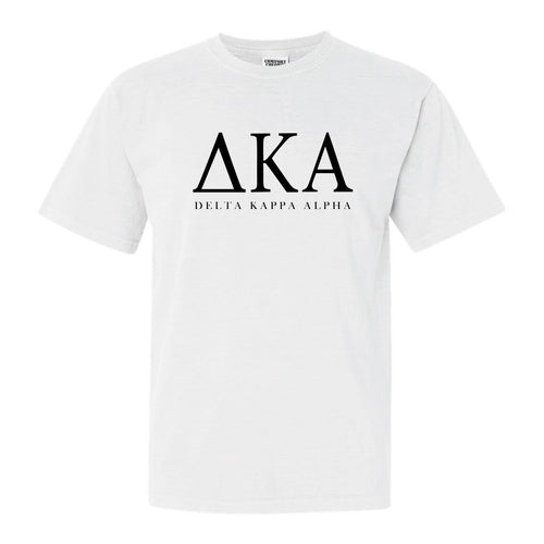 Delta Kappa Alpha Classic Comfort Colors T-Shirt - Kite and Crest