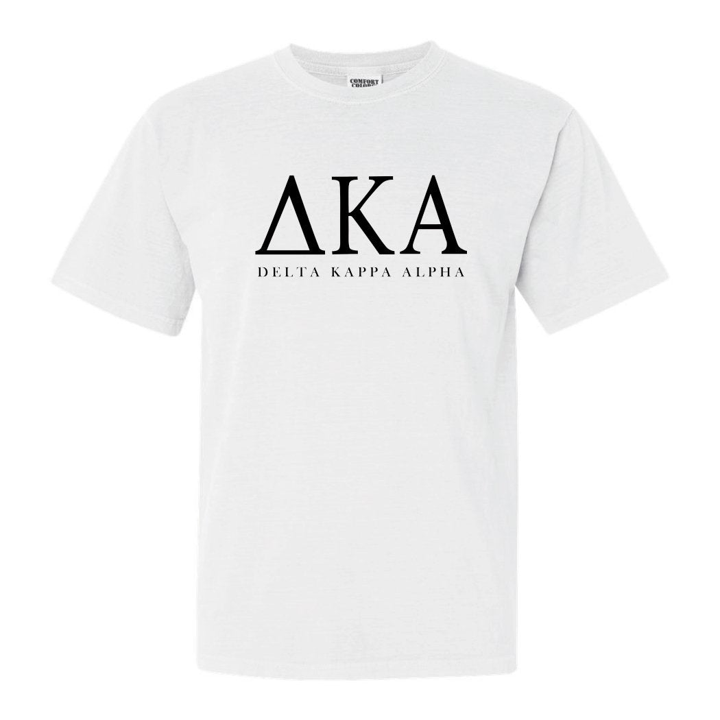 Delta Kappa Alpha Classic Comfort Colors T-Shirt - Kite and Crest