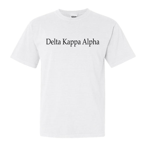 Delta Kappa Alpha Clean and Simple Comfort Colors T-Shirt - Kite and Crest