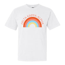 Load image into Gallery viewer, Delta Kappa Alpha Happy Days Comfort Colors T-Shirt - Kite and Crest
