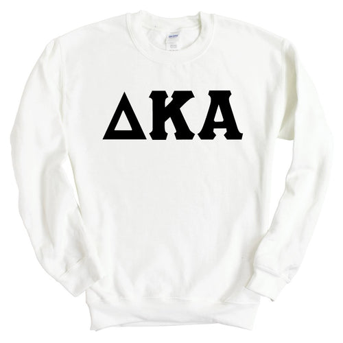 Delta Kappa Alpha Keeping it Simple Sweatshirt - Fraternity Crewneck Sweatshirt - Kite and Crest