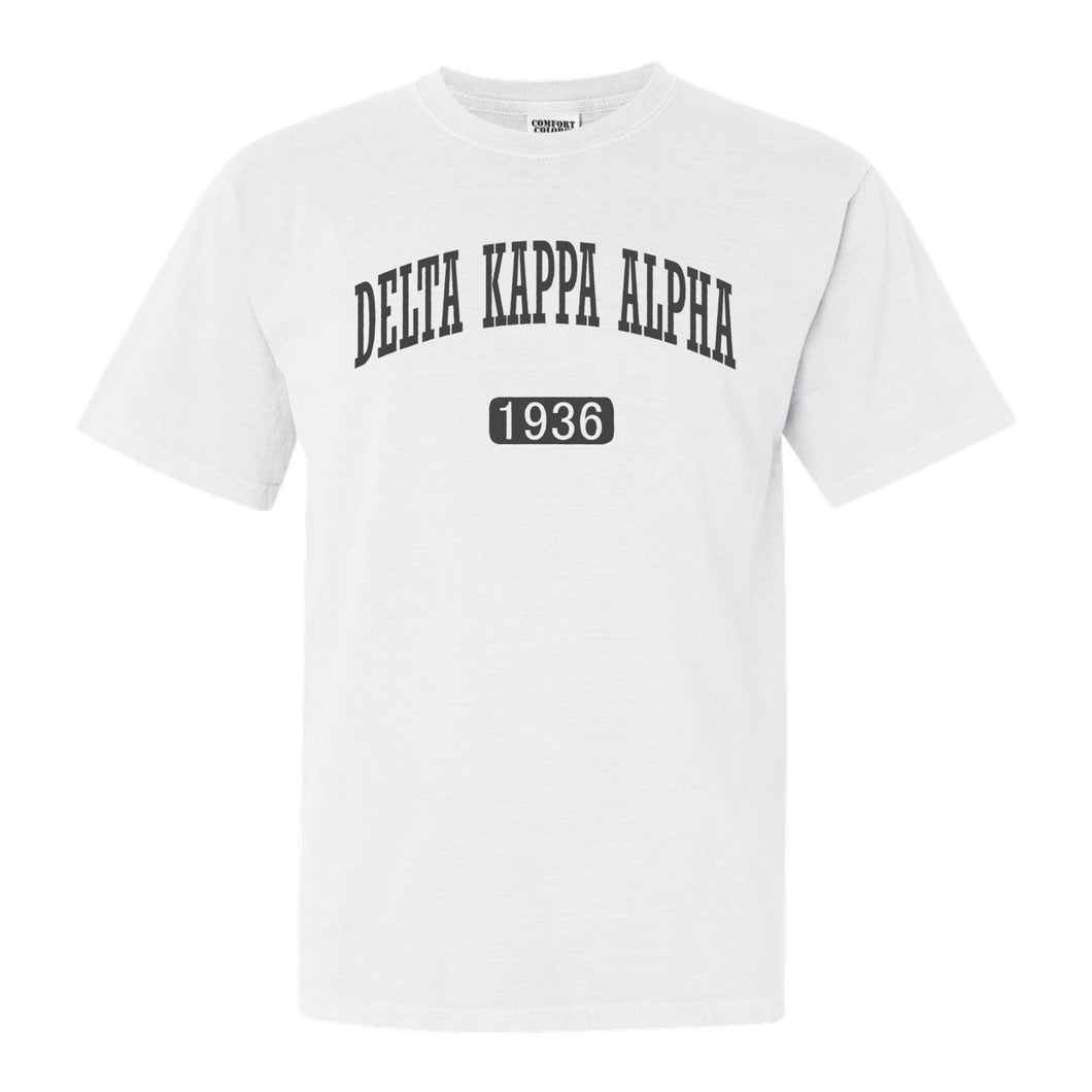 Delta Kappa Alpha Weekender Comfort Colors T-Shirt - Kite and Crest