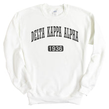 Load image into Gallery viewer, Delta Kappa Alpha Weekender Sweatshirt - Fraternity Crewneck Sweatshirt - Kite and Crest
