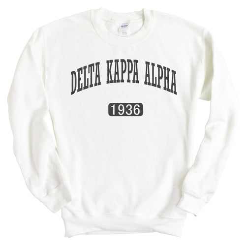 Delta Kappa Alpha Weekender Sweatshirt - Fraternity Crewneck Sweatshirt - Kite and Crest