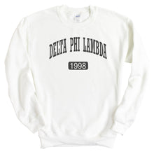 Load image into Gallery viewer, Delta Phi Lambda Athletic Crewneck Sweatshirt - Kite and Crest
