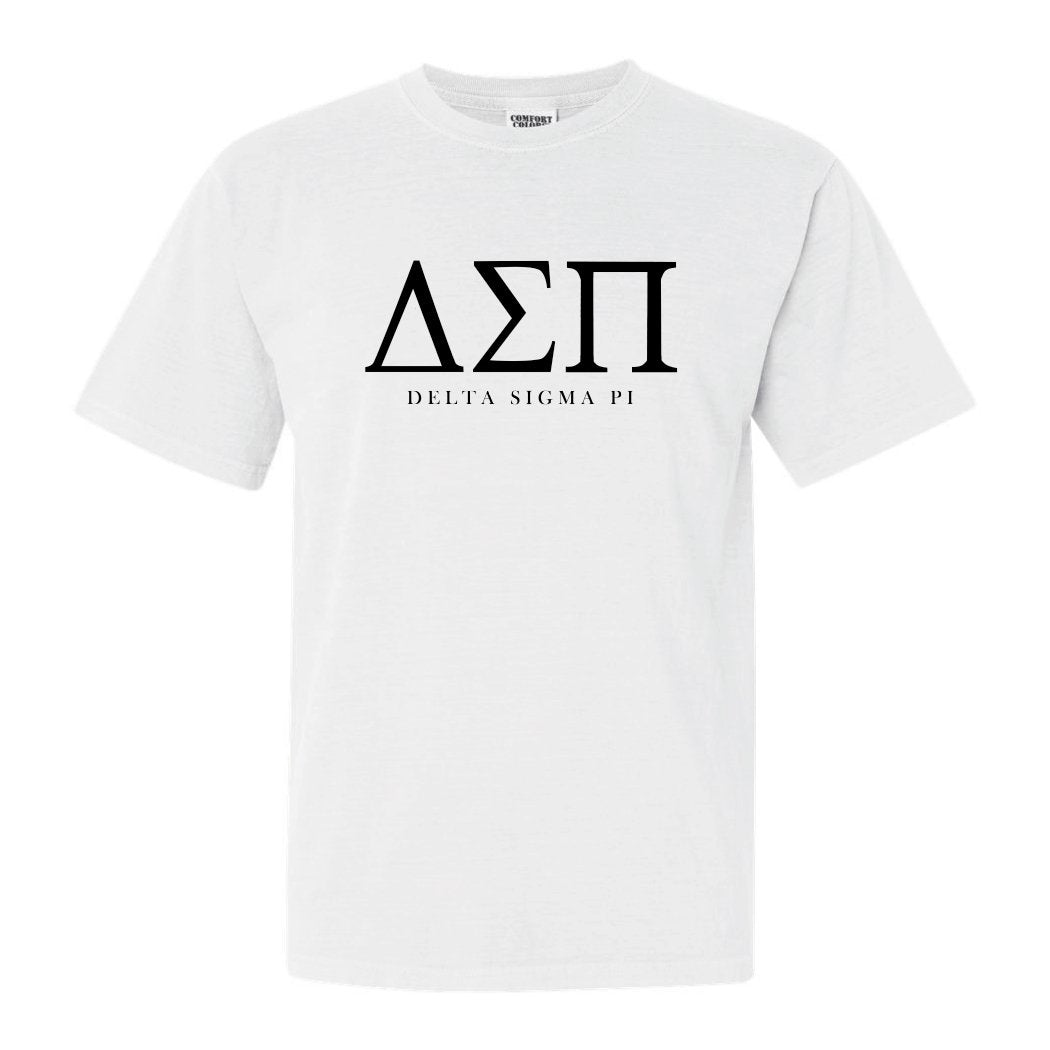 Delta Sigma Pi Classic Comfort Colors T-Shirt - Kite and Crest