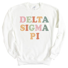 Load image into Gallery viewer, Delta Sigma Pi For Everyone Sweatshirt - Fraternity Crewneck Sweatshirt - Kite and Crest
