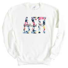 Load image into Gallery viewer, Delta Sigma Pi Marigold Sweatshirt - Fraternity Crewneck Sweatshirt - Kite and Crest
