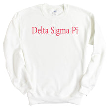 Load image into Gallery viewer, Delta Sigma Pi Simply Me Sweatshirt - Fraternity Crewneck Sweatshirt - Kite and Crest
