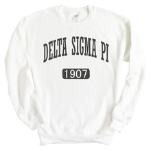 Load image into Gallery viewer, Delta Sigma Pi Weekender Sweatshirt - Fraternity Crewneck Sweatshirt - Kite and Crest
