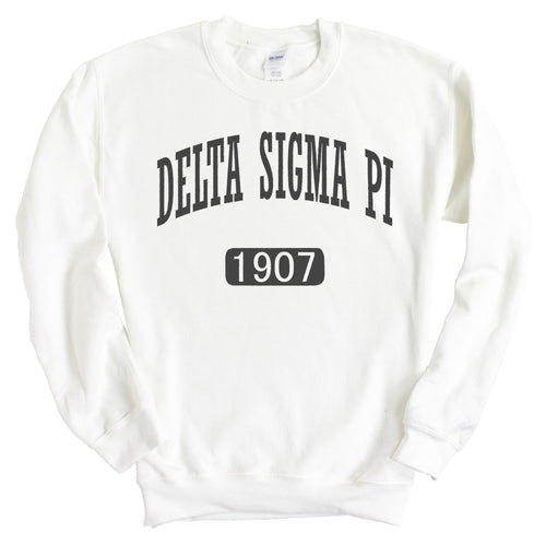 Delta Sigma Pi Weekender Sweatshirt - Fraternity Crewneck Sweatshirt - Kite and Crest