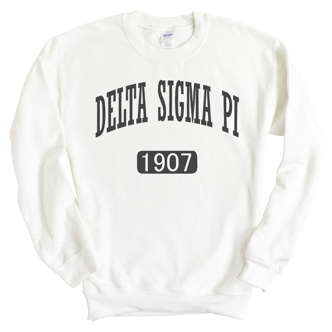 Delta Sigma Pi Weekender Sweatshirt - Fraternity Crewneck Sweatshirt - Kite and Crest