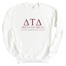 Load image into Gallery viewer, Delta Tau Delta Sweatshirt - Delt Basic Lined Crewneck Sweatshirt - Kite and Crest
