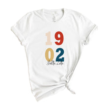 Load image into Gallery viewer, Delta Zeta T-Shirt | DZ Colorful Year Shirt | Delta Zeta Sorority Gift Idea - Kite and Crest
