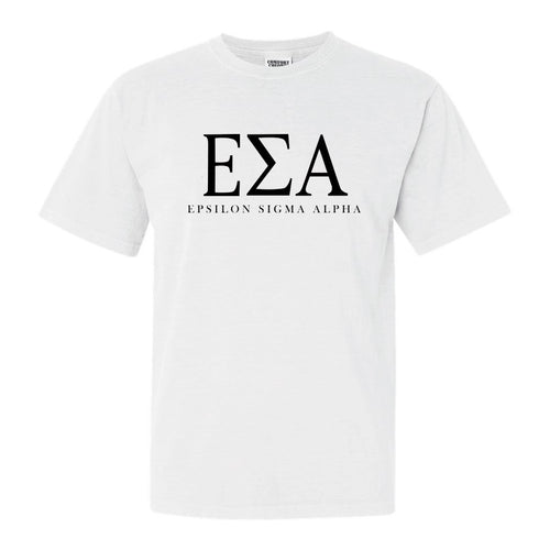 Epsilon Sigma Alpha Classic Comfort Colors T-Shirt - Kite and Crest