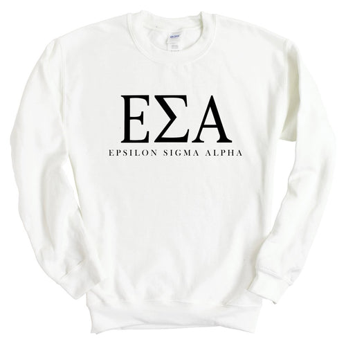 Epsilon Sigma Alpha Classic Sweatshirt - Fraternity Crewneck Sweatshirt - Kite and Crest