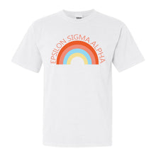 Load image into Gallery viewer, Epsilon Sigma Alpha Happy Days Comfort Colors T-Shirt - Kite and Crest
