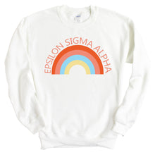 Load image into Gallery viewer, Epsilon Sigma Alpha Happy Days Sweatshirt - Fraternity Crewneck Sweatshirt - Kite and Crest
