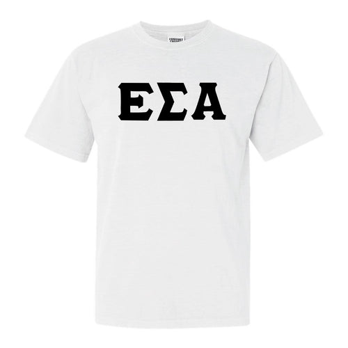 Epsilon Sigma Alpha Keeping it Simple Comfort Colors T-Shirt - Kite and Crest
