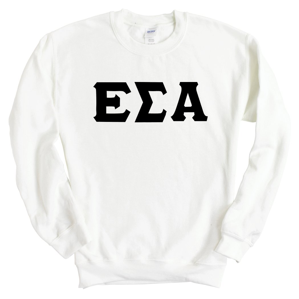 Epsilon Sigma Alpha Keeping it Simple Sweatshirt - Fraternity Crewneck Sweatshirt - Kite and Crest