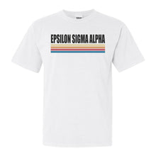 Load image into Gallery viewer, Epsilon Sigma Alpha Lets Race Comfort Colors T-Shirt - Kite and Crest
