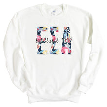 Load image into Gallery viewer, Epsilon Sigma Alpha Marigold Sweatshirt - Fraternity Crewneck Sweatshirt - Kite and Crest
