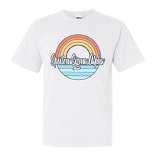 Load image into Gallery viewer, Epsilon Sigma Alpha Seas the Day Comfort Colors T-Shirt - Kite and Crest
