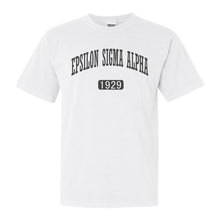 Load image into Gallery viewer, Epsilon Sigma Alpha Weekender Comfort Colors T-Shirt - Kite and Crest
