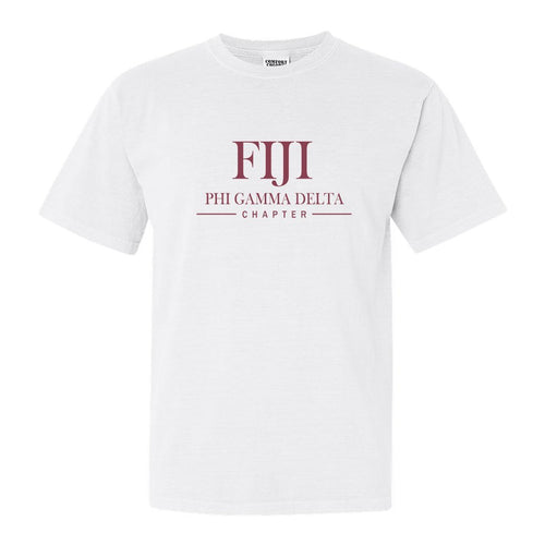 FIJI Comfort Colors T-Shirt - FIJI Basic Lined Shirt - Kite and Crest